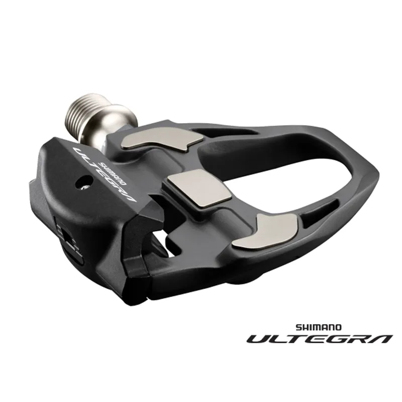 Shimano PD-R8000 SPD-SL PEDALS ULTEGRA single sided with carbon body for Road competition in Black